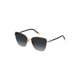 Furla Goldfarbene Damen-Sonnenbrille aus Metall