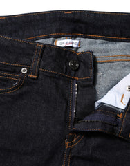 GF Ferre Dunkelblaue Baumwoll-Mid-Waist-Skinny-Denim-Jeans
