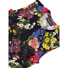 Dolce & Gabbana schwarzes Kaschmir-Tanktop
