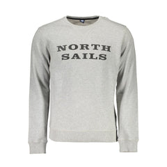 North Sails Grigio Baumwoll-Herren-Sweatshirt
