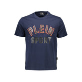 Plein Sport Blue Cotton T-Shirt