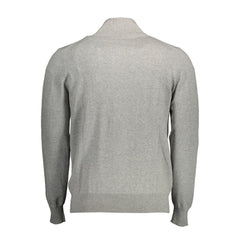 North Sails Grigio Herren Strickjacke aus Baumwolle