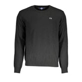 La Martina Black Wool Sweater