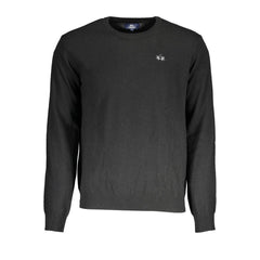 La Martina Herrenpullover aus schwarzer Wolle