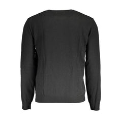 La Martina Herrenpullover aus schwarzer Wolle