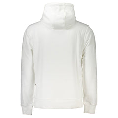 Cavalli Class Weißes Baumwoll-Herren-Sweatshirt