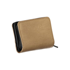 Desigual Braun Polyurethan Damen-Geldbörse