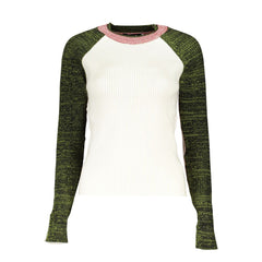 Desigual Weißer Viskose Damenpullover