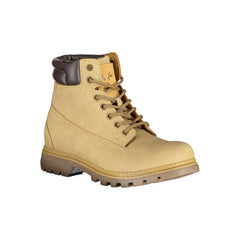 Carrera Beige Polyurethan Damen Stiefelette