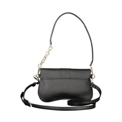 Mario Valentino Black Polyurethane Women's Bag