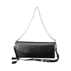 Mario Valentino Black Polyethylene Women Handbag