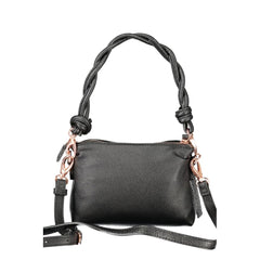 Mario Valentino Black Polyethylene Women Handbag