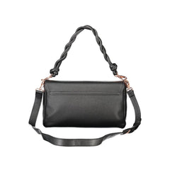 Mario Valentino Black Polyurethane Women's Bag