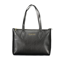 Mario Valentino Black Polyurethane Women's Bag