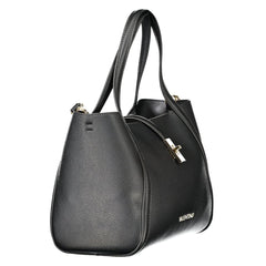 Mario Valentino Black Polyethylene Women Handbag