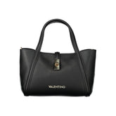 Mario Valentino Black Polyethylene Women Handbag