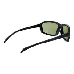 Serengeti Sonnenbrille aus schwarzem Kunststoff