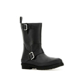 Stella McCartney Black Polyester Ankle Boots
