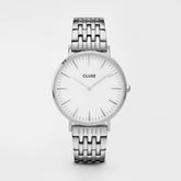Cluse Silver Stainless Steel Dress Watch