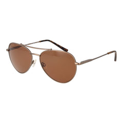 Serengeti Brownfarbene Sonnenbrille aus Metall