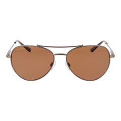Serengeti Brownfarbene Sonnenbrille aus Metall