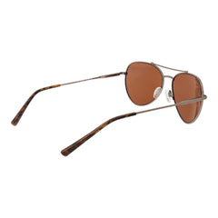 Serengeti Brownfarbene Sonnenbrille aus Metall