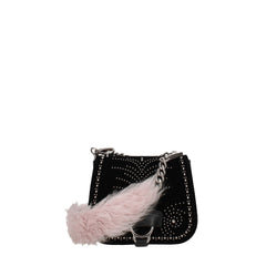 Miu Miu Rosa Schultertasche aus Fell