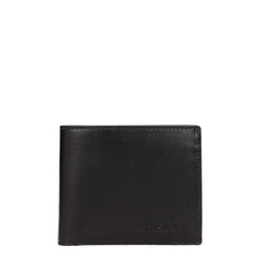 Testoni Black Leather Wallet