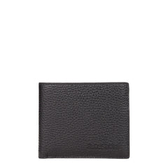 Testoni Black Leather Wallet