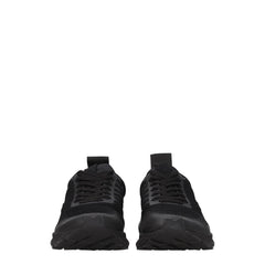 Veja Black Fabric Athletic Sneakers