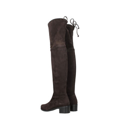 Stuart Weitzman Brown Leather Over The Knee