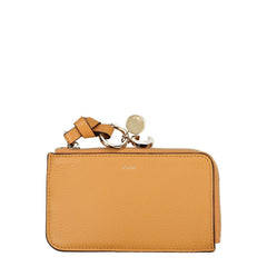 Chloé Geldbörse aus orangefarbenem Leder