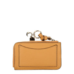 Chloé Geldbörse aus orangefarbenem Leder