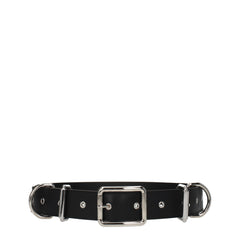 Moschino Gürtel aus schwarzem Leder