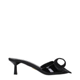 Prada Zwarte Leren Sandalen