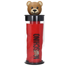 Moschino Roter Regenschirm aus Polyester
