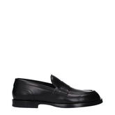 Dolce & Gabbana Schwarze Slip-On Loafer aus Leder