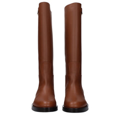 Valentino Garavani Braune Lederstiefel