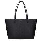 Tory Burch Schwarze Leder-Umhängetasche