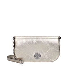 Tory Burch Gold Leather Crossbody Bag