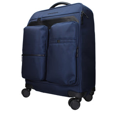 Piquadro blaues Reisegepäck und Reiseaccessoires aus Stoff