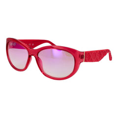 Guess Pinkfarbene Sonnenbrille aus Edelstahl