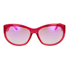 Guess Pinkfarbene Sonnenbrille aus Edelstahl