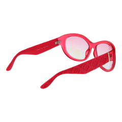 Guess Pinkfarbene Sonnenbrille aus Edelstahl