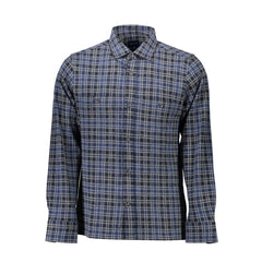 Gant Herrenhemd aus blauer Baumwolle