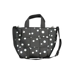 Desigual Nero Poliuretano Woman Shoulder Bag