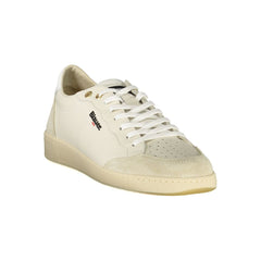 Blauer Bianco Polyurethan Herren Sneaker