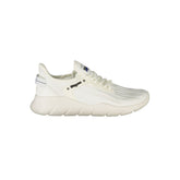Blauer White Polyester Herren-Sneaker