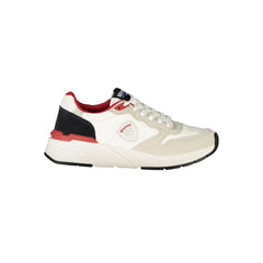 Blauer White Polyester Men Sneaker