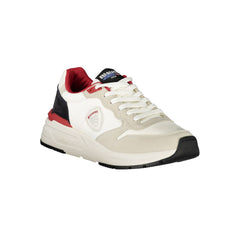 Blauer White Polyurethan Herren Sneaker